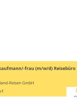 Tourismuskaufmann/-frau (m/w/d) Reisebüro - Düsseldorf