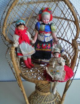 Trachten-Puppengruppe,Alt - Linnich