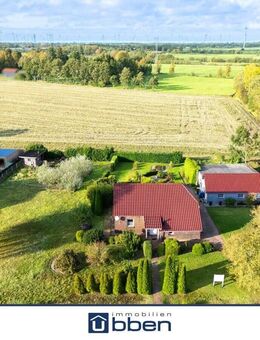 Gepflegtes Wohnhaus mit Praxis und Baugrundstück! - Westerholt