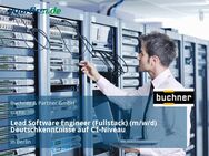 Lead Software Engineer (Fullstack) (m/w/d) Deutschkenntnisse auf C1-Niveau - Berlin
