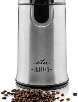 eta Kaffeemühle Fragranza ETA006690000, 150 W, Schlagmesser, 50 g Bohnenbehälter, Edelstahl, mit 29000 Umdrehungen pro Minute
