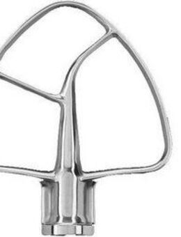 KitchenAid Rührelement-Set 5KSM5TH3PSS, Zubehör für KitchenAid Küchenmaschine 4.3L & 4.8L mit kippbarem Motorkopf