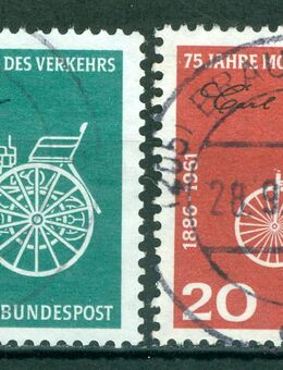 Bund gestempelt Nr. 363 + 364 genau wie auf dem Bild zu sehen. - Porta Westfalica Zentrum