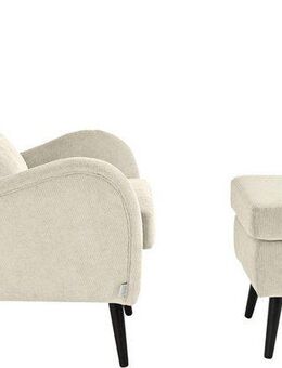 Home affaire Hocker Salla, Bezug auch in Luxus-Microfaser in Teddyfelloptik
