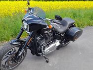 Harley Sportglide mit Kess Tech Klappenauspuff zu verkaufen - Coburg