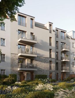 Erdgeschoss-Wohnung mit 2 Terrassen, Privatgarten im architektonischen Highlight in Köpenick - Berlin