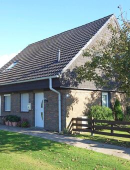 Gepflegte Doppelhaushälfte mit Garage in bevorzugter Sackgassenlage in Friedrichskoog-Spitze - Friedrichskoog