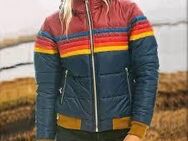 ROSWITHA - RETRO-PARKA MIT FELLIMITAT-KAPUZE - Obergerlafingen