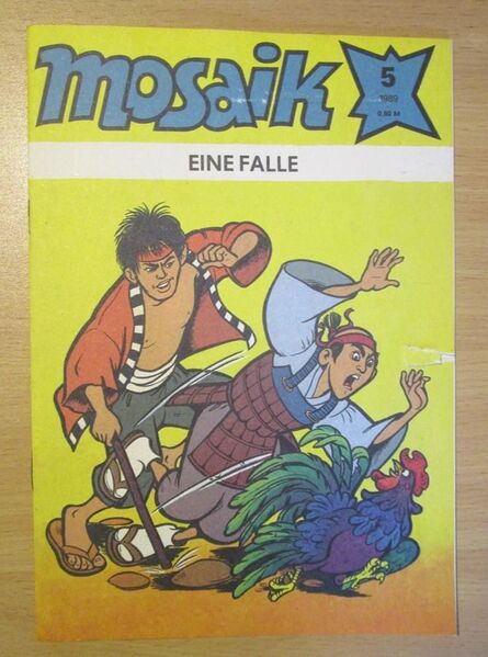 Mosaik Abrafaxe DDR Nr. 5-1989 "Eine Falle" Gut erhalten - Naumburg (Saale) Janisroda
