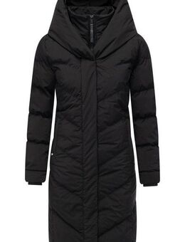 Ragwear Steppmantel Natalka Soft YOUMODO Warmer Wintermantel mit hohem Kragen und Kapuze