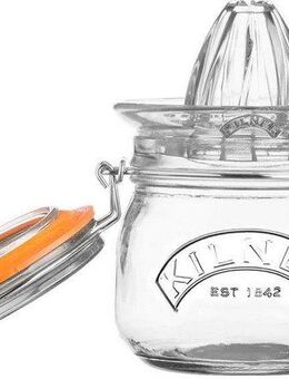KILNER Zitruspresse, (inkl. Glas zum Aufbewahren), Inhalt 0,5 Liter