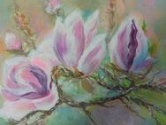 Acryl Bild "Magnolia" - Celle