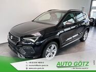 Seat Ateca, FR VZE Digi elektr Heckkl BlindSpot vo hi LichtAssist SpurAssist Connect Sunset 4xEFH Ladeboden beheiz Frontscheibe Armlehne Metallic, Jahr 2022 - Beilngries