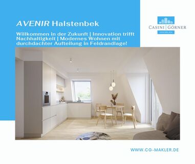 AVENIR HALSTENBEK - KFW-Förderung/ QNG-Zertifizierung/ Sonder-AfA/ Effizienz Hauses 40EH!