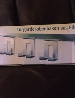 TÜRGARDEROBENHAKEN  AUS EDELSTAHL *NEU* - Großostheim