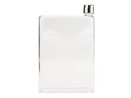 Winkee Trinkflasche Flache Wasserflasche mit Flaschenbürste