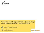 Verkäufer für Metzgerei / Koch / Quereinsteiger (m/w/d) Bereich Fleisch, Wurst und Käse - Marktoberdorf
