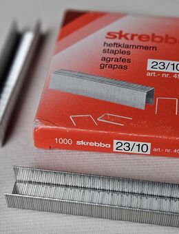 z12) 1000 Büro Heftklammern 23/10 Tackernadeln Klammern für Tacker - Garbsen