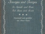 Buch von Ernst Tiedt WITZIGES UND SPRITZIGES / SINNIGES UND INNIGES - Zeuthen