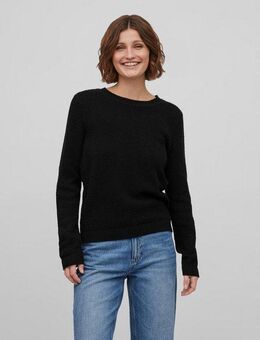 Vila Rundhalspullover VIDALO O-NECK L/S KNIT TOP- NOOS