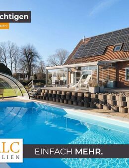 +++ Stilvolles Wohnen: Einfamilienhaus mit Pool, weitläufigem Grundstück & tollem Wintergarten +++ - Warlitz
