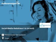 Social-Media-Redakteur/-in (m/w/d) - Essen
