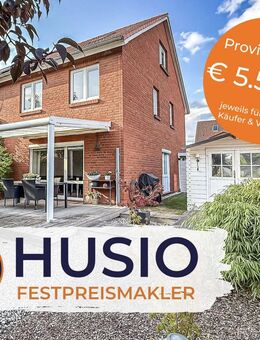 Modernes Endreihenhaus mit überdachter Terrasse und Doppelcarport in bevorzuger Wohnlage - Bad Oldesloe