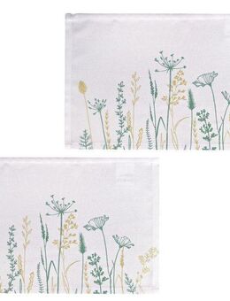 my home Platzset Nérac, (Set, 2-St), 2er Set, basic, bedruckt, pflegeleicht, Esszimmer, Wohnzimmer