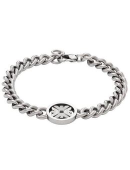 Emporio Armani Edelstahlarmband KREIS, RUND, LOGO, EGS3041040