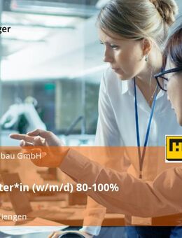 Projektleiter*in (w/m/d) 80-100% Pensum - Rheinfelden (Baden)