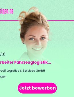 Mitarbeiter (m/w/d) Fahrzeuglogistik - Pforzheim