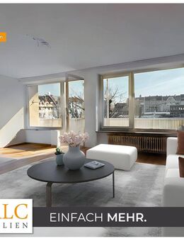 Ideal für Paare: Lichtdurchflutete 3-Zimmer-Wohnung mit durchdachtem Grundriss und Balkon - Nürnberg