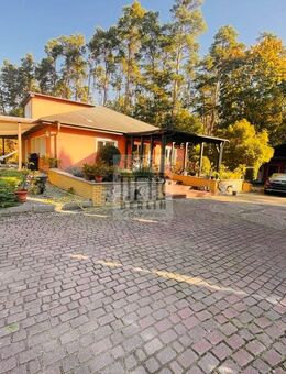 Majestätisches - 4.100 m² traumhaftes GST - Bungalow inkl. Pool, Sauna, Carport & Gästehaus am See ! - Briesen (Mark)