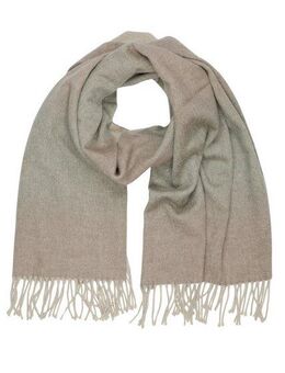 COLLEZIONE ALESSANDRO Wollschal Taupe, (1-St), in modischem taupe-grau, Made in Italy