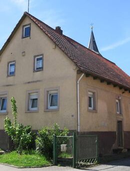Sanierungsobjekt mit Geschichte: Ehemaliger Bauernhof + Wohnhaus - Eppingen
