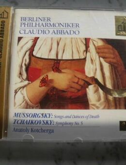 Mussorgsky Songs And Dances Of Death Tschaikovsky Tschaikowski Symphony No. 5 In E Minor, Op. 64 Berliner Philharmoniker Claudio Abbado EAN 5099706627623 CD 3,- - Flensburg