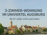 Stilvolle 3-Zimmerwohnung mit Duplex-Stellplatz im Univiertel Augsburg! - Augsburg