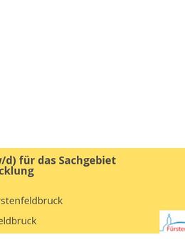 Leiter (m/w/d) für das Sachgebiet Stadtentwicklung - Fürstenfeldbruck