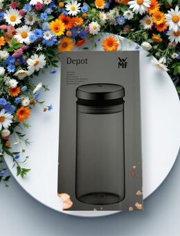 8 WMF Depot Vorratsdose Glas11, Höhe 21,5 cm, Kaffeebohnen Behälter, Kaffeedose, Vorratsglas mit Deckel, Müslidose, Frischhaltedose mit große Einfüllöffnung - Reichelsheim (Odenwald)