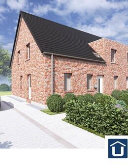 DHH 2 : Exklusive und energieeffiziente Neubau- Doppelhaushälfte! - Südbrookmerland