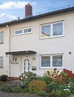 Sehr gepflegtes Reihenhaus mit Sonnengarten in beliebter Lage von Mannheim-Rheinau! Bezugsfrei! - Mannheim