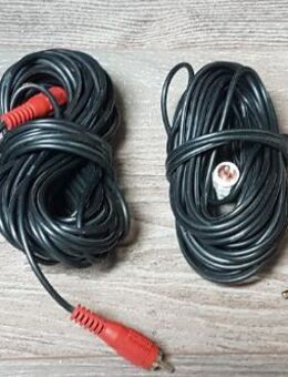 4 x Stück Video / Audio Mono Cinch Kabel mit 10 - 20 Meter lang - Verden (Aller) Zentrum