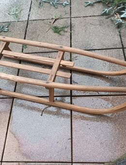 Holzschlitten alt - Moorenweis