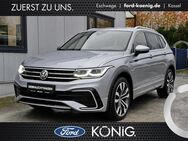 VW Tiguan, 2.0 TDI Allspace R-Line Alu20, Jahr 2021 - Eschwege