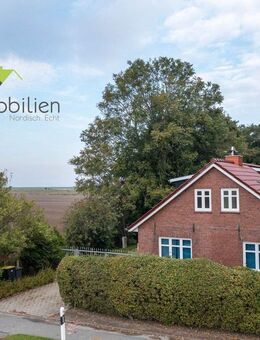 Traumhafte Obergeschosswohnung - modern, lichtdurchflutet und nur wenige Minuten vom Meer entfernt - Dornum