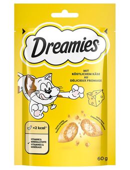 Sparpaket Dreamies 55 / 60 / 180 g - Käse (6 x 60 g)