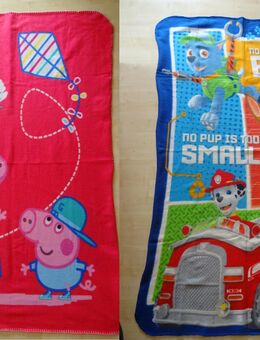 Fleecedecke "Peppa + George" + "Paw Patrol" - Flintsbach (Inn)