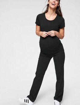 Neun Monate Umstands-Set 2tlg. Set T-Shirt + Leggings für Schwangerschaft und Stillzeit (Set, 2-tlg), T-Shirt und Leggings einzeln tragbar