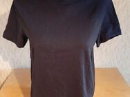 "- Up2Fashion Basic T-Shirt Shirt kurzarm Damen schwarz S 36/38 uni - Mühlberg (Elbe)