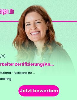 Mitarbeiter (m/w/d) Zertifizierung/Anerkennungskommission Verarbeiter - Gräfelfing